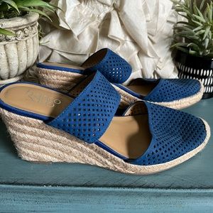FRANCO SARTO BLUE SHOES